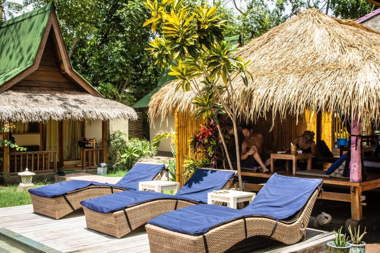 H2O Peaceful Yoga Resort Gili Air Exterior foto