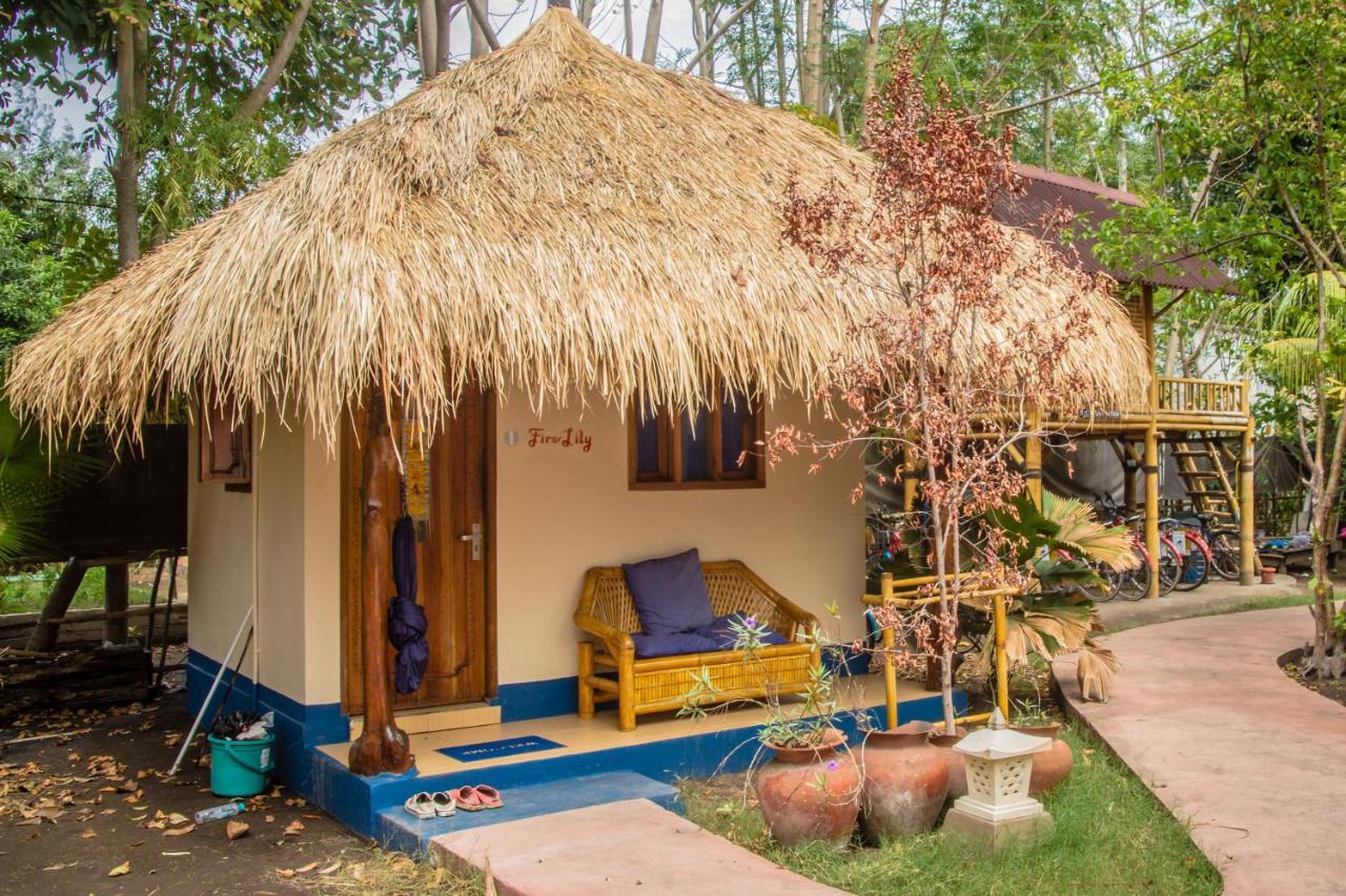 H2O Peaceful Yoga Resort Gili Air Exterior foto