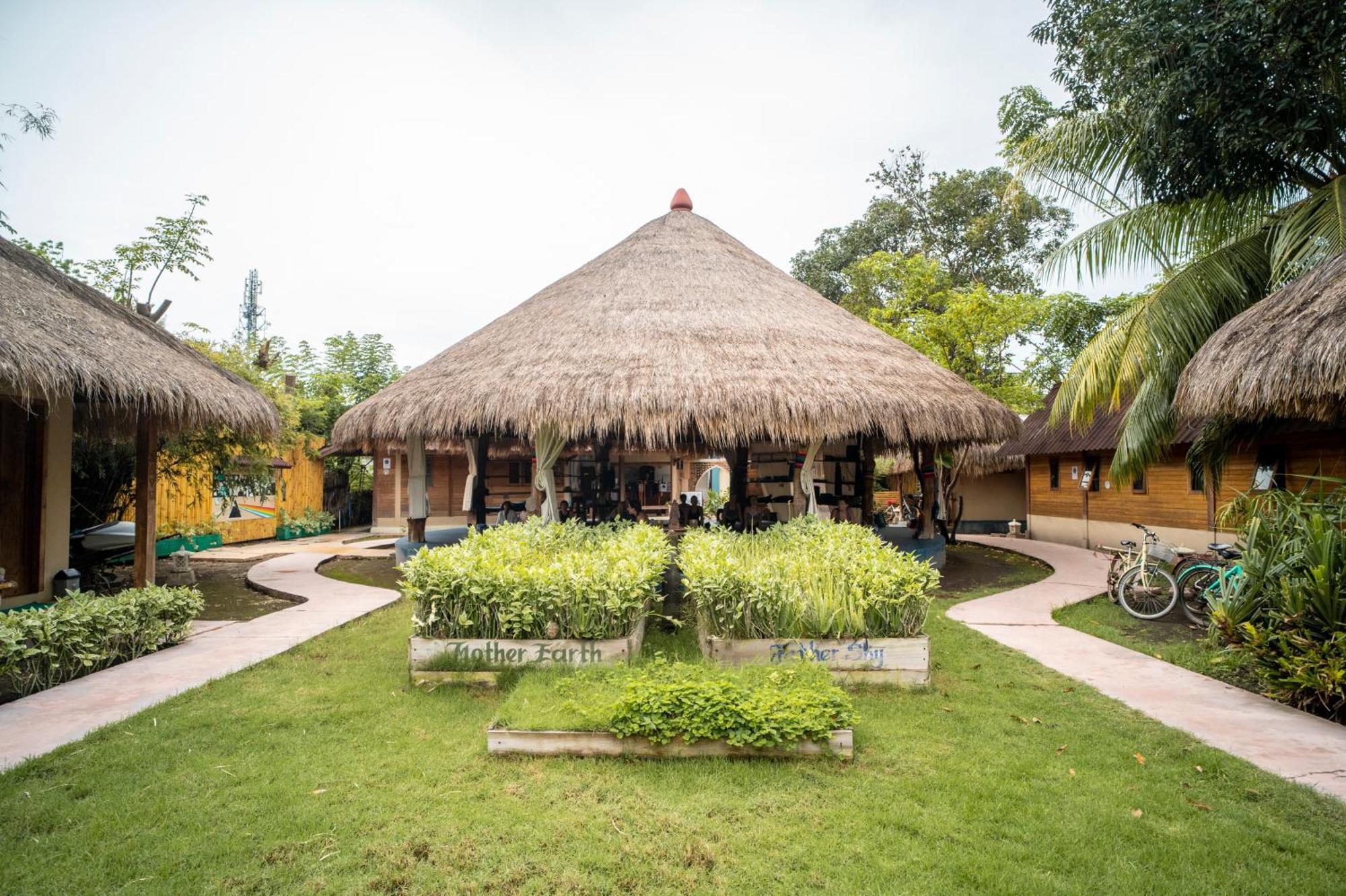H2O Peaceful Yoga Resort Gili Air Exterior foto